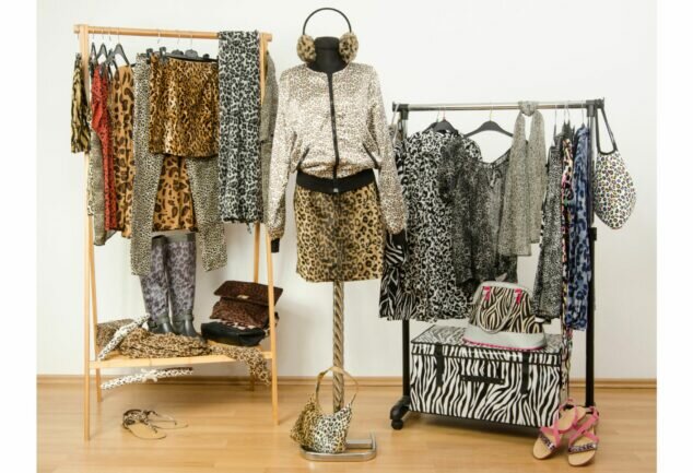 vêtements léopard dressing